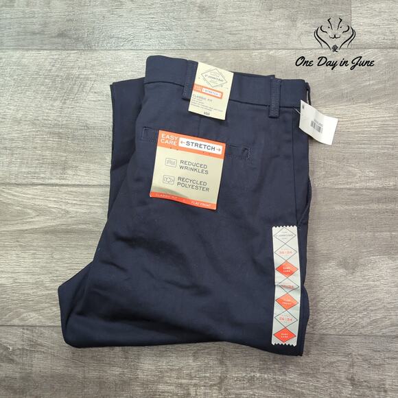 St. John's Bay Classic Fit Flat Front Pants Size 36X34 - Picture 6 of 6